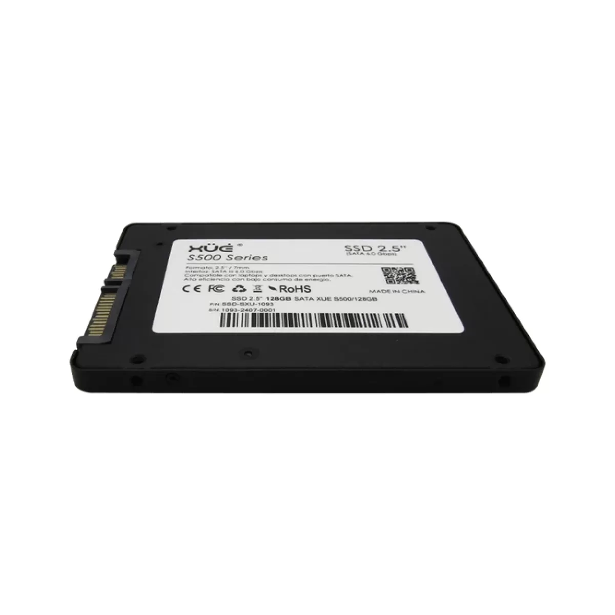 Disco Sólido SSD 128GB SATA 2,5" XUE Blink S500/128 - vista 3