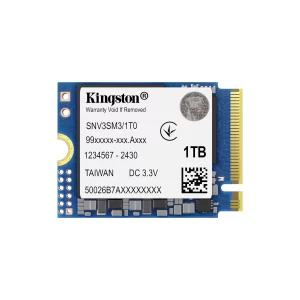 Disco Sólido SSD 1TB NVMe M.2 2230 Kingston NV3 SNV3SM3/1T0