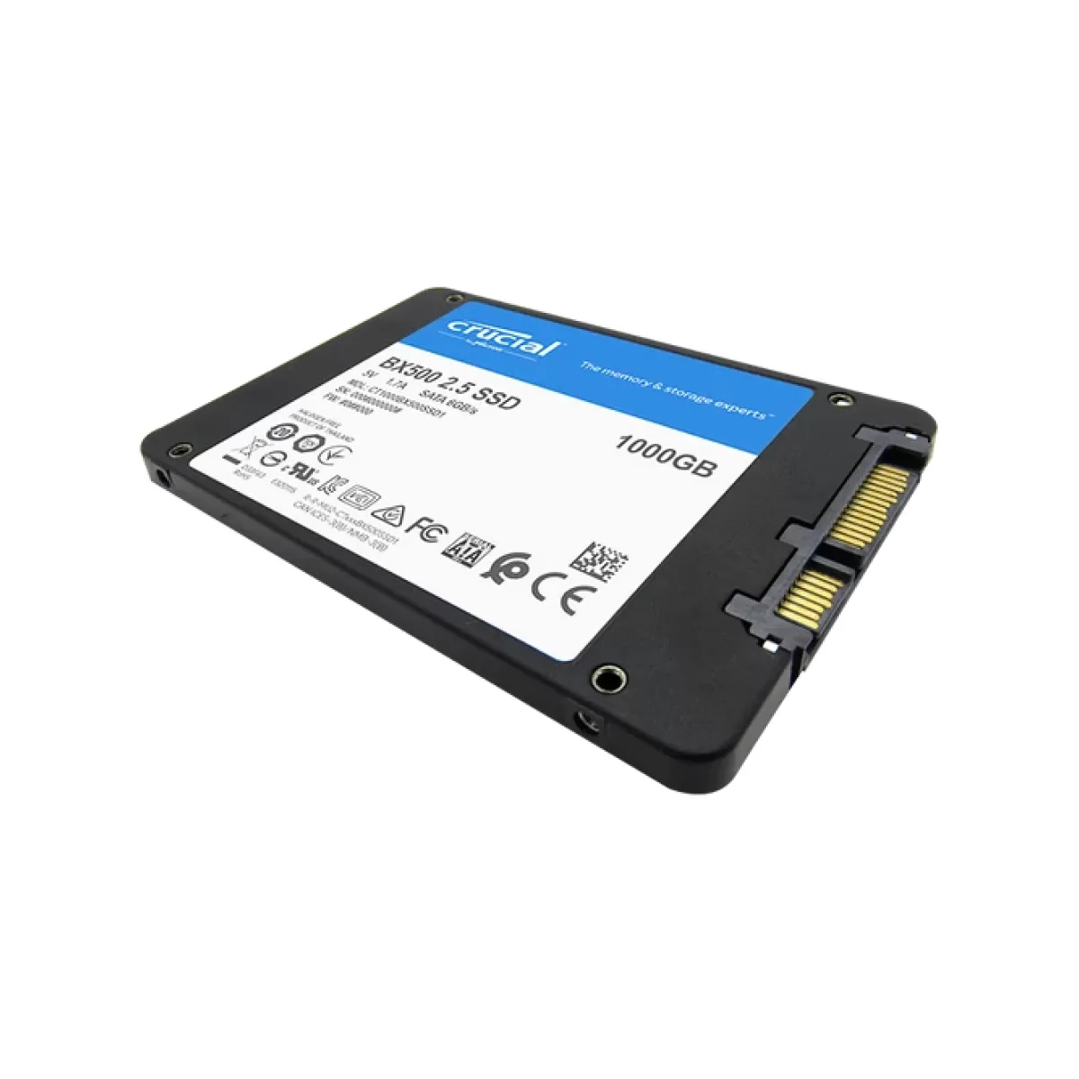 Disco Sólido SSD 1TB SATA Crucial BX500 CT1000BX500SSD1 - vista 2