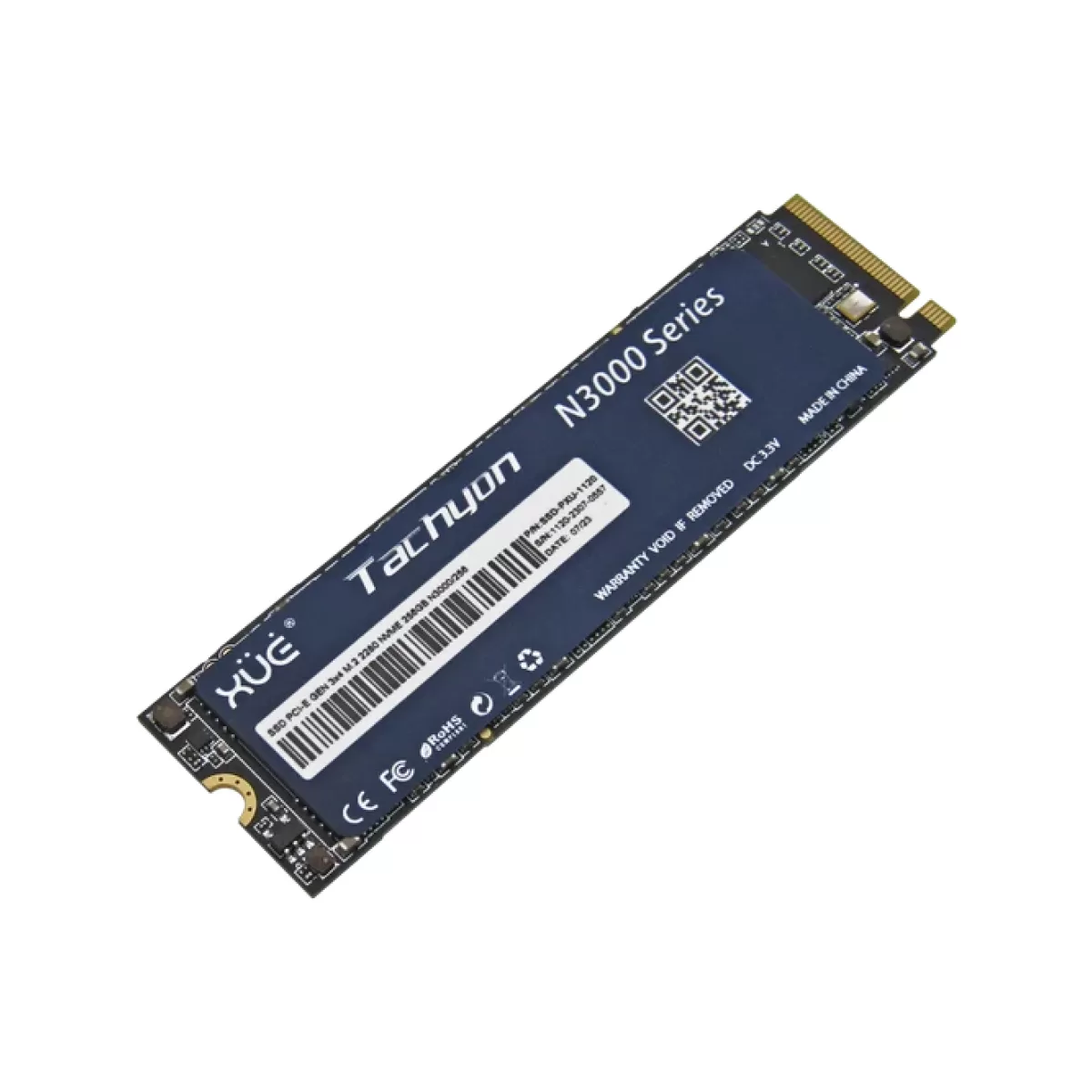 Disco Sólido SSD 256GB NVMe M.2 XUE Tachyon N3000