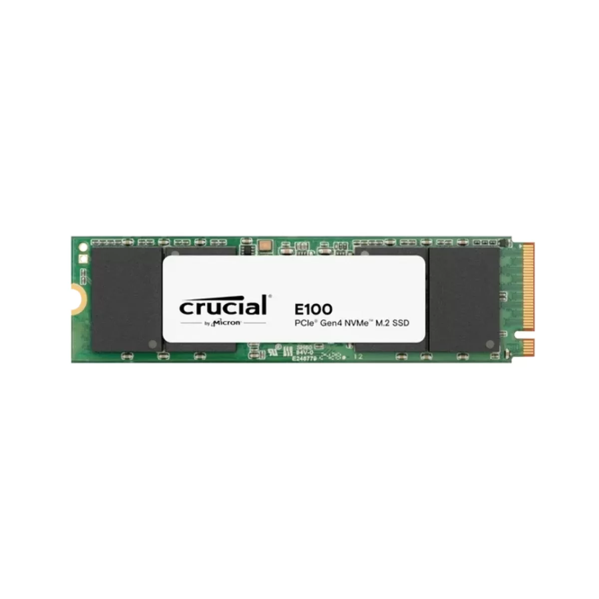Disco Sólido SSD 480GB NVMe M.2 Crucial E100 CT480E100SSD8
