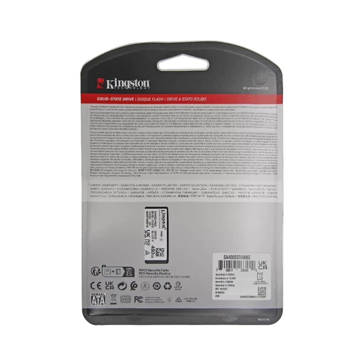 SSD 2.5 480GB SATA KINGSTON SA400S37/480G 500MB/S - vista 4