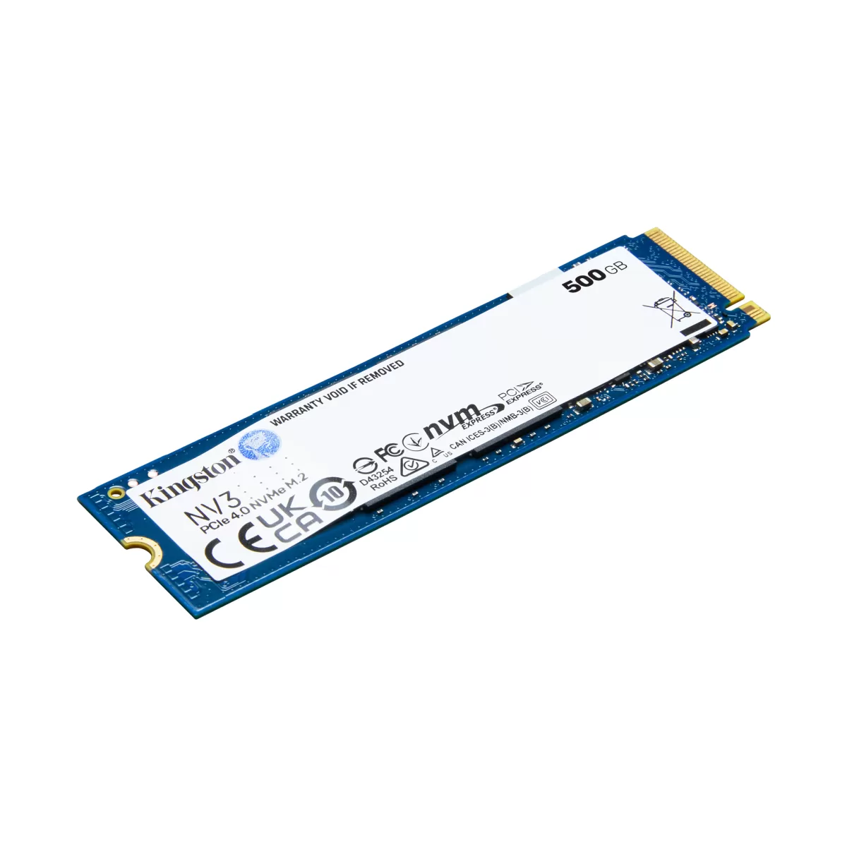 Disco Sólido SSD 500GB NVMe M.2 Kingston NV3 SNV3S/500G