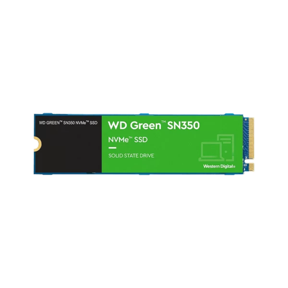 Disco Sólido SSD 500GB NVMe M.2 WD Green SN350 WDS500G2G0C