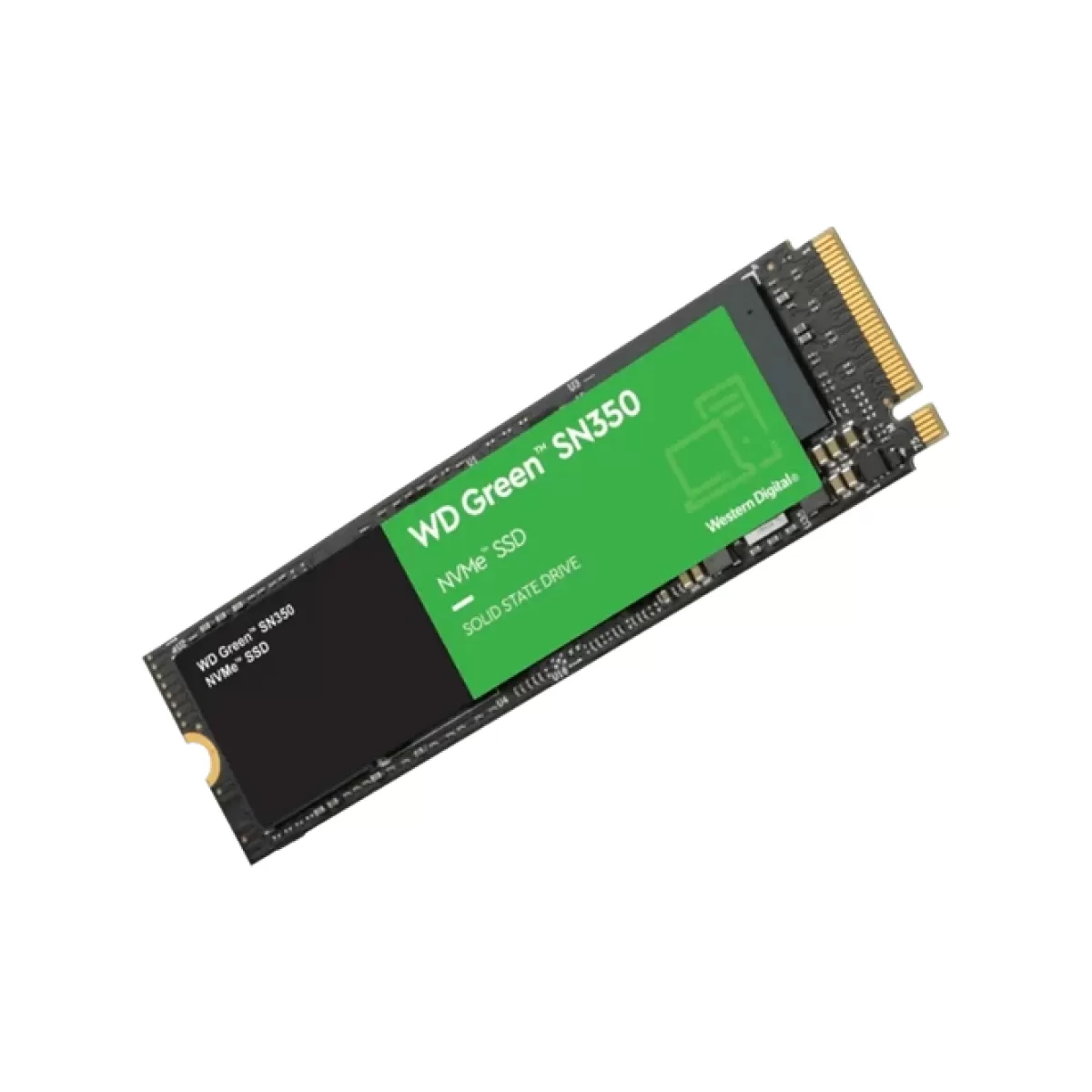 Disco Sólido SSD 500GB NVMe M.2 WD Green SN350 WDS500G2G0C - vista 2