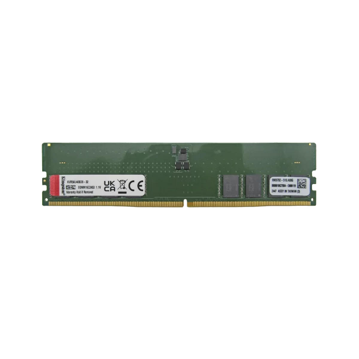 Memoria RAM DDR5 32GB 5600MHz para PC Kingston KVR56U46BD8-32