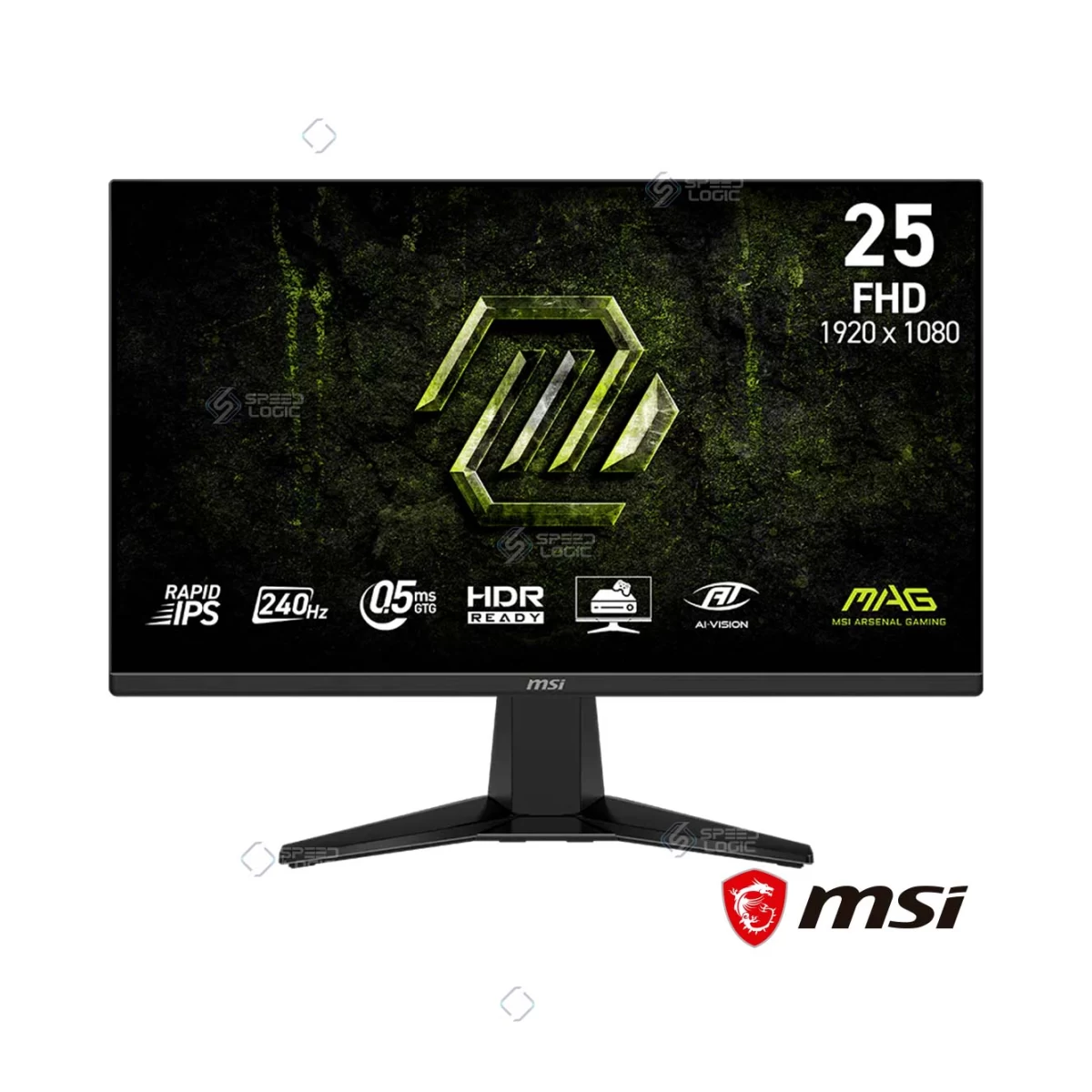 PC Gamer Ryzen 7 5700X RTX 3050 6GB 16GB 500GB SSD + Monitor 24,5" 240Hz - vista 4