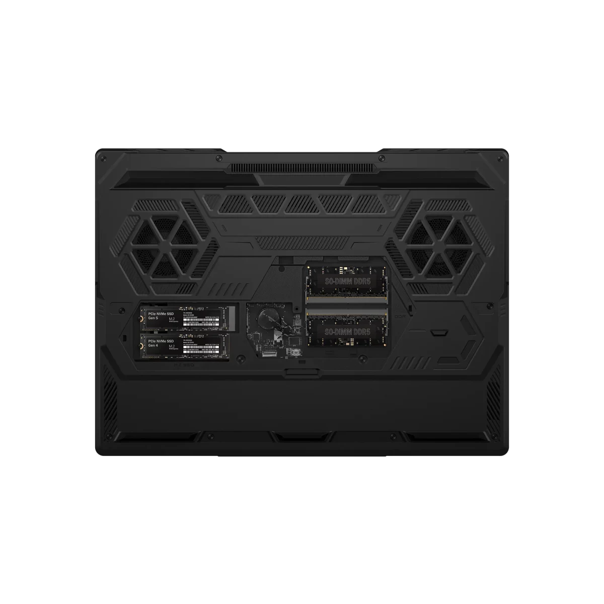 Portátil Gamer MSI Raider A16 HX Ryzen 9 8940HX RTX 5080 16GB 32GB 1TB SSD 16" QHD+ 240Hz - vista 3
