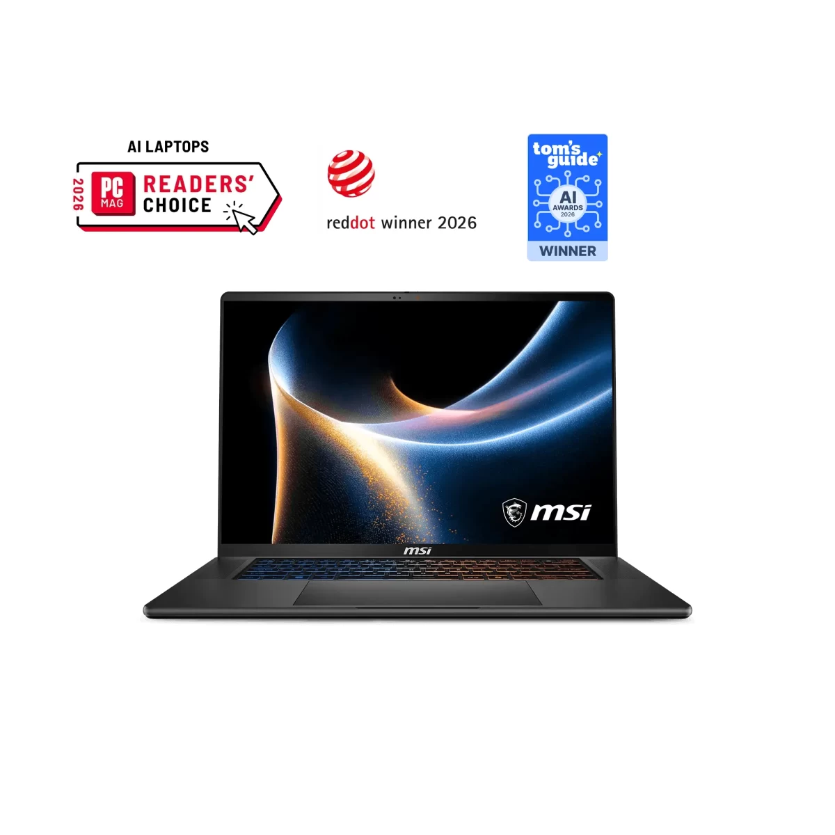 Portátil Gamer MSI Stealth 16 AI+ Core Ultra 9 386H RTX 5080 16GB 32GB 1TB SSD 16" 240Hz
